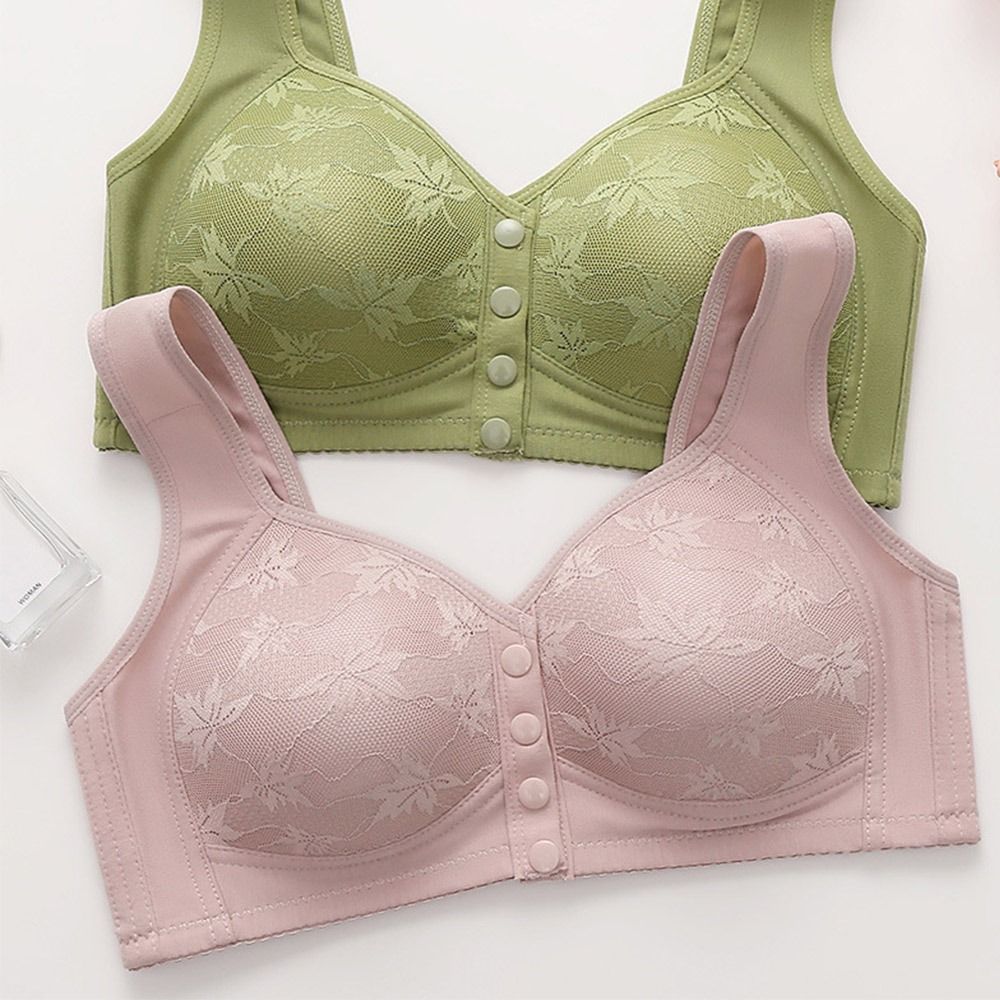 Cotton Bra Everyday - Bra Olahraga Tanpa Kawat dengan Gesper
