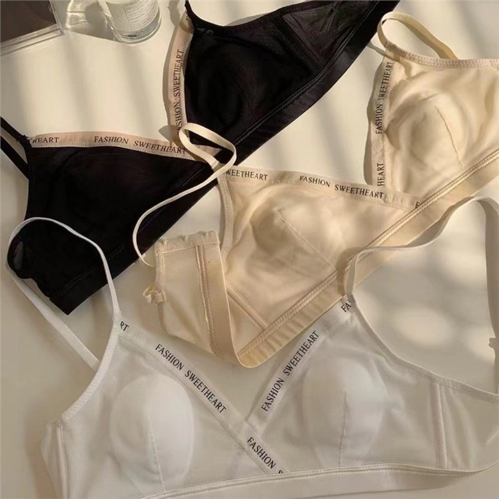 Bra Nirkabel Tipis Berbahan Ja - Sheer Mesh Bra ulasan dan harga