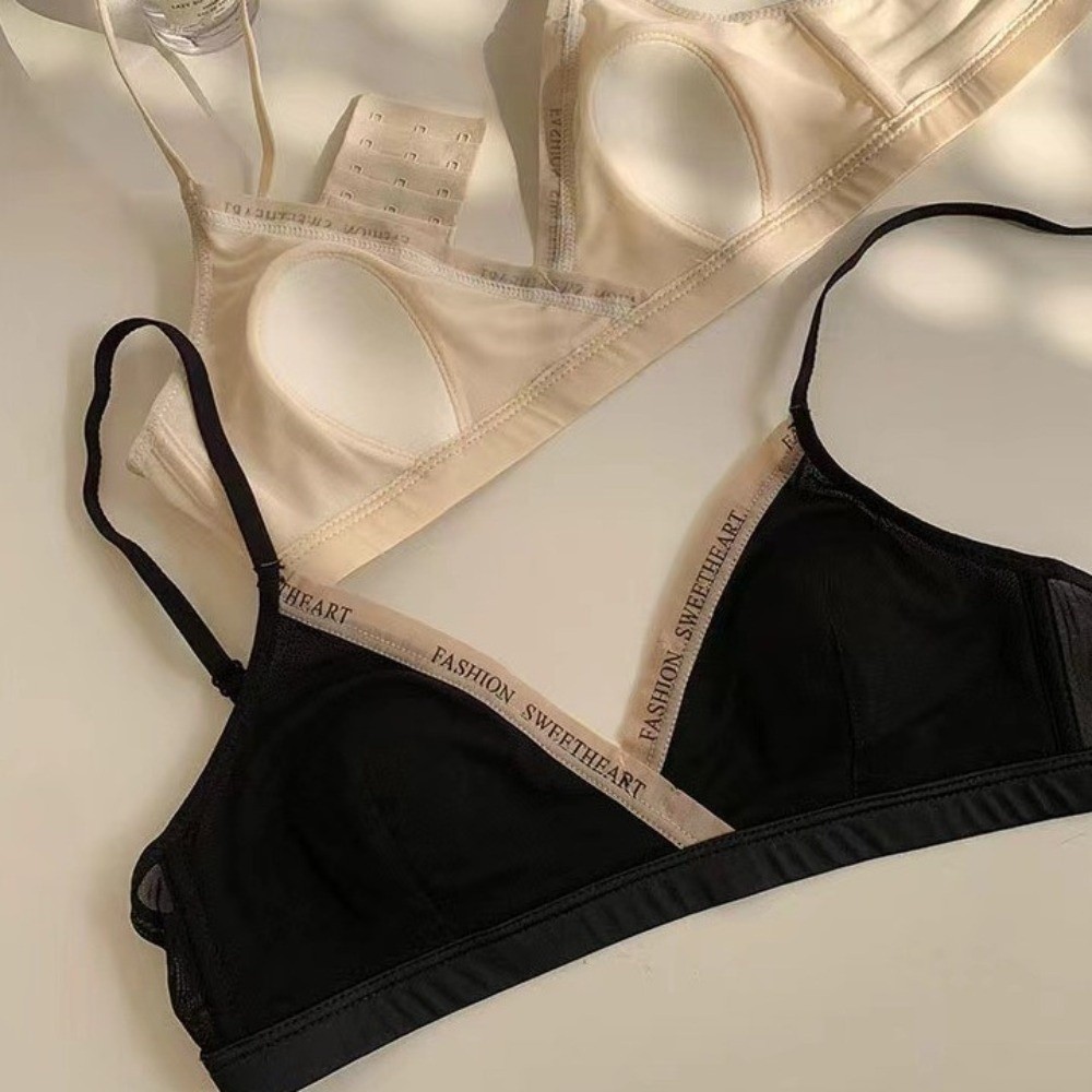 Bra Nirkabel Tipis Berbahan Ja - Sheer Mesh Bra ulasan dan harga